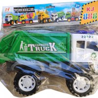 Детска играчка камион Сметовоз с големи гуми, снимка 1 - Коли, камиони, мотори, писти - 26904130