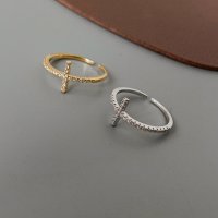 Тотална разпродажба - 50% Сребърен пръстен (Faith), снимка 2 - Пръстени - 34909471