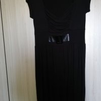 Ежедневна черна дамска рокля М размер , снимка 1 - Рокли - 32785766