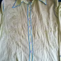 блуза дамска качествена с бродерии, снимка 1 - Ризи - 28852472
