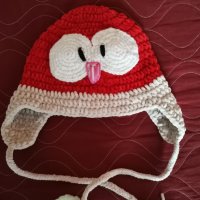 Плетена детска шапка, снимка 1 - Шапки, шалове и ръкавици - 43651919