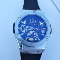 Мъжки луксозен часовник Hublot Big Bang Geneve Vendome Skeleton , снимка 6 - Мъжки - 32515697