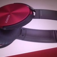 sony mdr-xb450ap-red headphones, снимка 4 - Слушалки и портативни колонки - 26615722