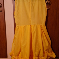 Жълта рокля , снимка 2 - Рокли - 44846759