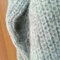вълнена мохерна блуза туника пуловер, снимка 4 - Пуловери - 27588876