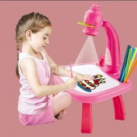 Детски проектор за рисуване с маркери 2 в 1 розов и син, снимка 3 - Рисуване и оцветяване - 39843690