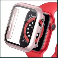 Протектор за часовник Apple Watch 6 SE 5 4 40mm 44mm + стъклен 3D 5D, снимка 7 - Аксесоари за Apple - 37896478