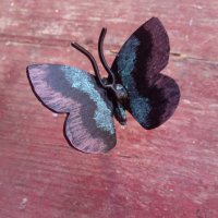 Метална пеперуда, снимка 11 - Декорация за дома - 32688599