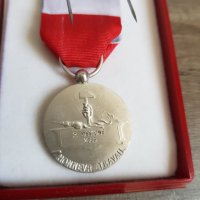 Френски сребърен медал, снимка 4 - Антикварни и старинни предмети - 33512226