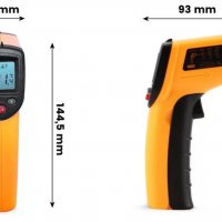 ПИРОМЕТЪР – БЕЗКОНТАКТЕН ТЕРМОМЕТЪР 86704 1БР., снимка 2 - Друга електроника - 38652152