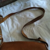 Женска чанта естествена кожа за през рамо 240х145х40мм, снимка 2 - Чанти - 33493906