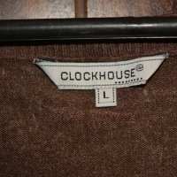 Кафява есенна блуза Clockhouse, снимка 3 - Блузи с дълъг ръкав и пуловери - 26680343