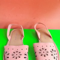 Английски дамски сандали естествена кожа-3 цвята, снимка 5 - Сандали - 28539330