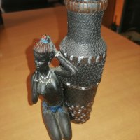 Продавам декорация за дома - африканско момиче, снимка 1 - Колекции - 43855565