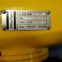 пневматичен шлайф Atlas Copco LSS64 SO 85 vertical grinder, снимка 3 - Други машини и части - 37732949