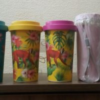 Нови бамбукови чаши - термоси за кафе., снимка 3 - Термоси - 37348372
