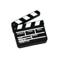 USB Флашка 32 гб Филмова клапа , видео режисьорска клапа , директорска клапа , снимка 2 - USB Flash памети - 43241244
