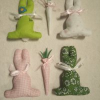 Весели зайчета с морковчета  , снимка 2 - Декорация за дома - 39984771