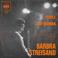 Грамофонни плочи сингли 7" Barbra Streisand ‎– People / I Am Woman, снимка 1 - Грамофонни плочи - 37805313