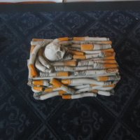 кутия за цигари с череп, снимка 3 - Други - 39334157