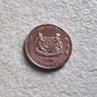 Монети. Сингапур. 1, 10 , 20, 50  цента  и 1 долар., снимка 12 - Нумизматика и бонистика - 39508996