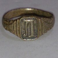 Старинен пръстен над стогодишен сачан орнаментиран - 66811, снимка 2 - Антикварни и старинни предмети - 28984522