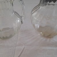 Ретро стъклени кани, снимка 2 - Антикварни и старинни предмети - 43940574