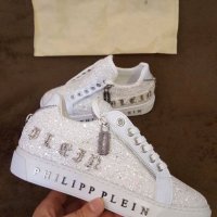 Дамски спортни обувки Philipp Plein бели, снимка 1 - Дамски ежедневни обувки - 29049274