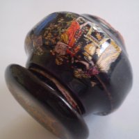 Кутия бурканче за крем мехлем керамика        , снимка 3 - Антикварни и старинни предмети - 35517574