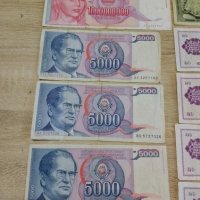 ЛОТ югославски банкноти, снимка 4 - Нумизматика и бонистика - 43955959