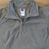 The North Face 1/4 zip fleece - поларено дамскогорнище Л, снимка 1 - Блузи с дълъг ръкав и пуловери - 43562852