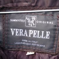 ''Vera Pelle ''италианско оригинално кожено яке ХЛ размер, снимка 5 - Якета - 28295251