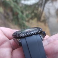 Seiko mod SKX Stealth black PVD red chapter ring markers, снимка 9 - Мъжки - 43244668