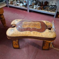 Стар стол седло табуретка, снимка 3 - Антикварни и старинни предмети - 43657354