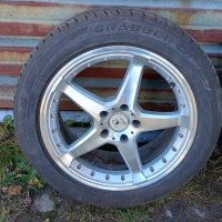 Mazda джанти 5x114.3 18" с летни гуми 235/50R18 9J ET35, снимка 15 - Гуми и джанти - 42984346