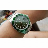 Мъжки часовник Reginald Silver Green сребристо-зелен неръждаема стомана нов luxury , снимка 7 - Мъжки - 37005727