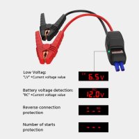 1500A Jump Starter, аварийно запалване  + подарък, снимка 6 - Аксесоари и консумативи - 43300733