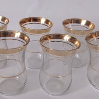 Стъклени чаши за чай , снимка 1 - Чаши - 43896825