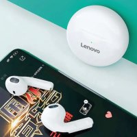 Lenovo безжични Bluetooth слушалки + гаранция, снимка 7 - Слушалки, hands-free - 37340571