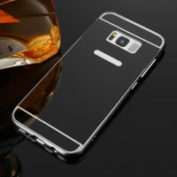Огледален алуминиев бъмпер кейс за Samsung Galaxy S8 Plus, снимка 7 - Калъфи, кейсове - 28636220