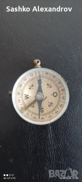 Месингов компас - W. Germany , снимка 1