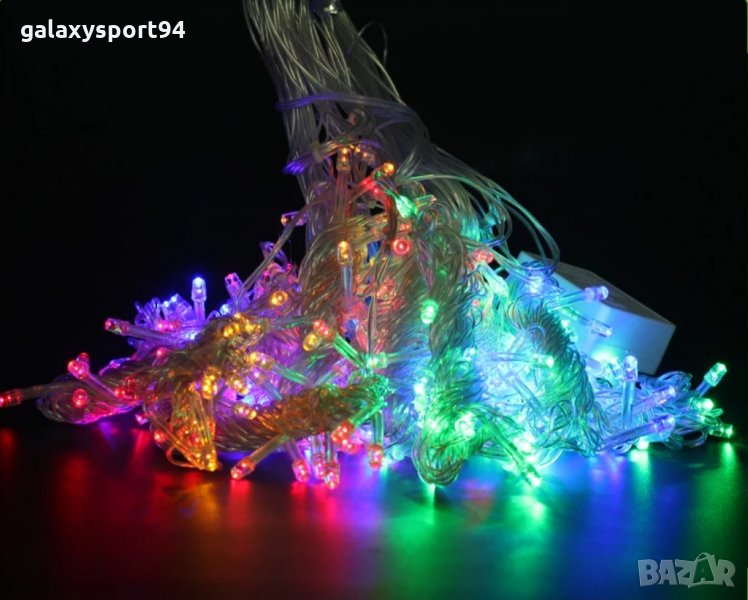 ЛЕД Лампиони Неон ЛЕД 8метра и 11метрови Шарен цвят Многоцветни, снимка 1