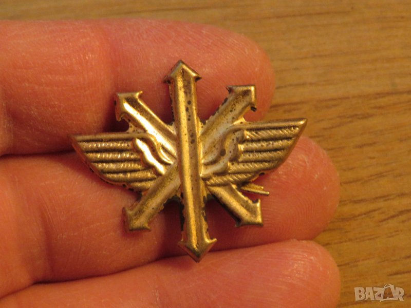 Военен вензел РТС Българска армия ВВС​ - 1 бр.  - за ценители и колекционери., снимка 1