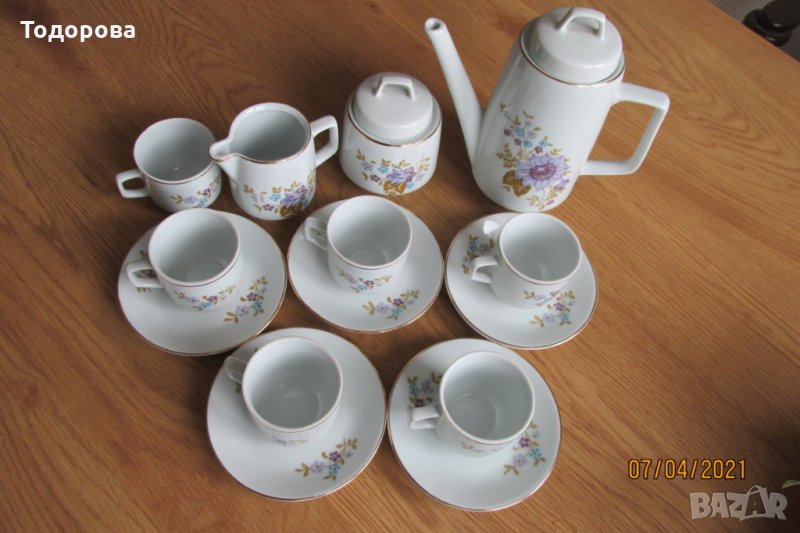 сервиз за кафе, снимка 1