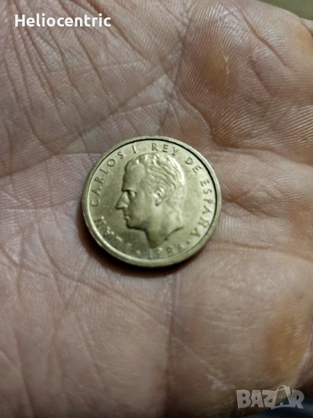 Испания,10 песети 1986, снимка 1