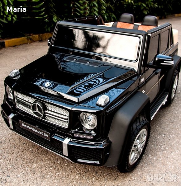 Акумулаторен джип Mercedes G650 Maybach 4X4  12V,MP3, с меки гуми, снимка 1