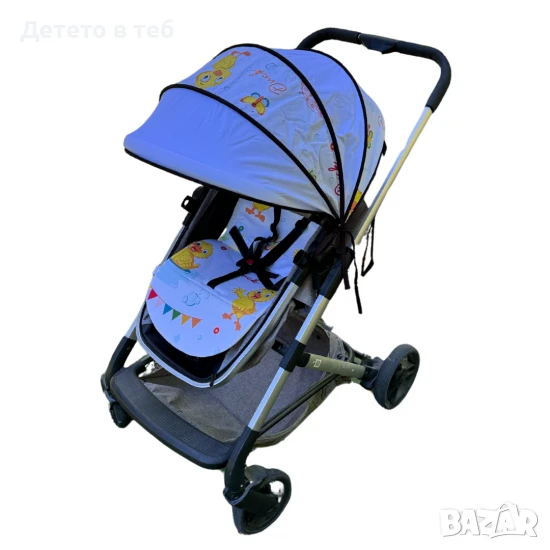 Сенник за количка универсален , сфера пате яке с бяло, снимка 1