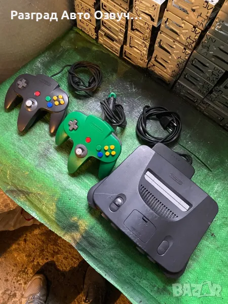 Nintendo 64 - Конзола с два джойстика - игра, снимка 1