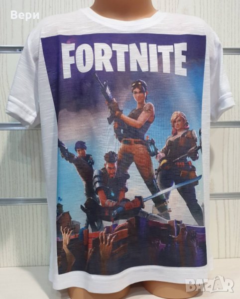 Нова детска тениска с трансферен печат FORTNITE, снимка 1