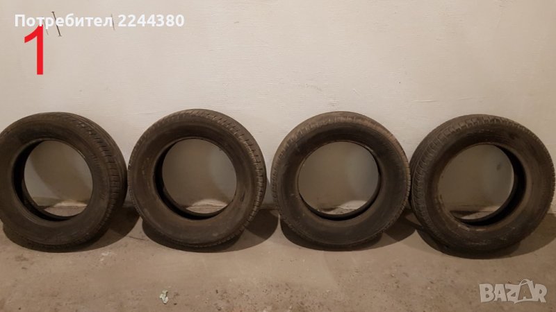 Aвтомобилни гуми (комплекти) - размери, снимка 1